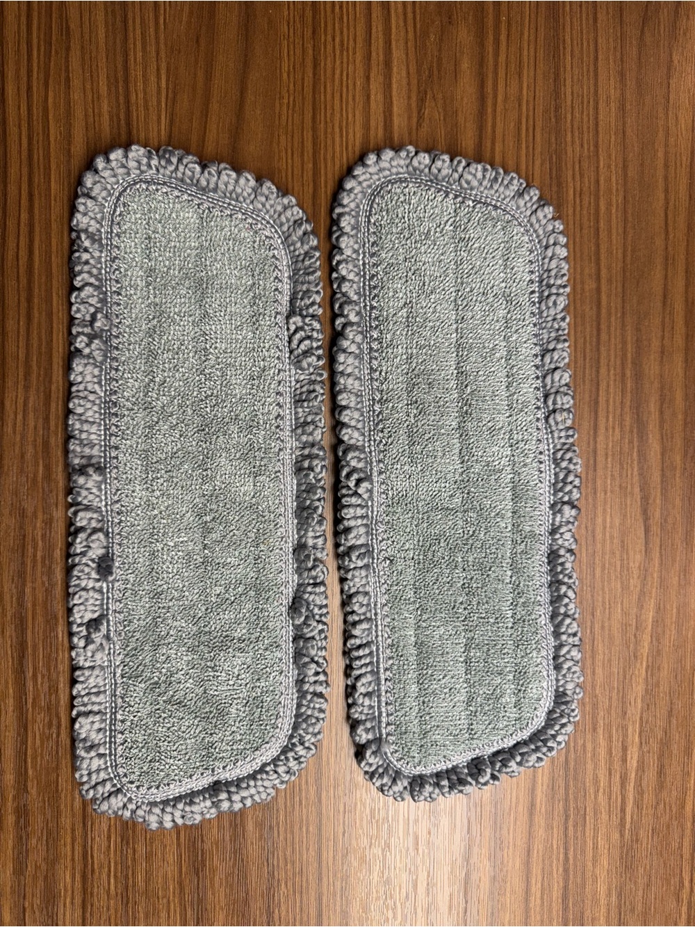Replacement Microfiber Mop Pads in Light Gray - Set of 2